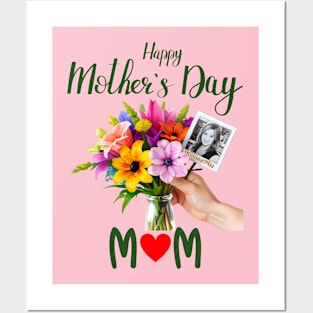 Happy Mother's Day - Flower Bond, Posters and Art